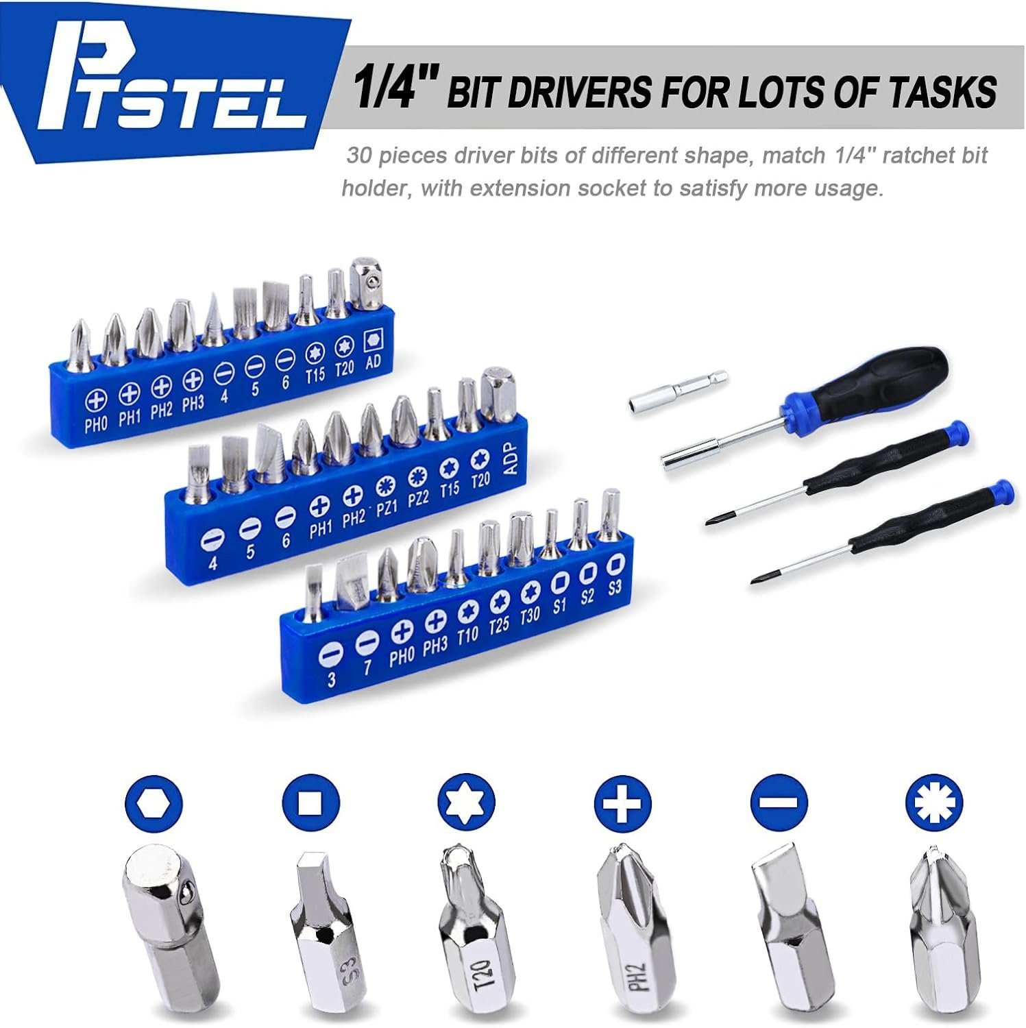 118pcs Tool Set for Home,PTSTEL Household Tool Kit Basic Tools Set for Men Beginners General Repair Tool Set with Blue Tool Box Storage for Home/DIY 118pcs Tool Set for Home,PTSTEL Household Tool Kit Basic Tools Set for Men Beginners General Repair Tool Set with Blue Tool Box Storage for Home/DIY