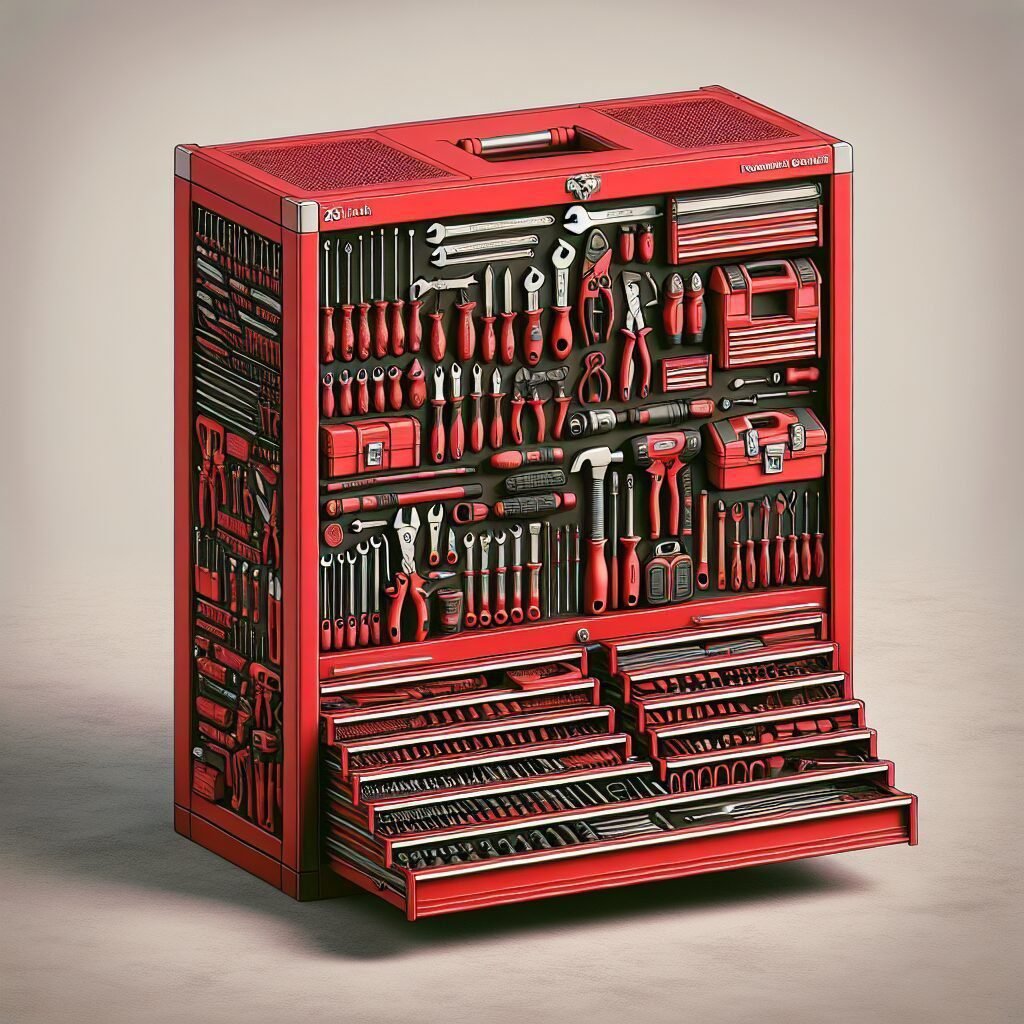 26 PRO Cabinet FOAM Tool Kit 277 Pieces Red Review 26 PRO Cabinet FOAM Tool Kit 277 Pieces Red Review