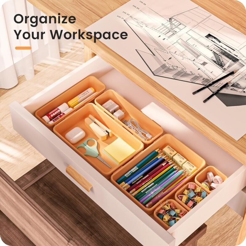 A-LUGEI【𝟰𝟮𝗣𝗖𝗦】【Black】 Tool Box Organizer Tray Divider Set, Desk Drawer Organizer, Garage Organization and Storage Toolbox Accessories for Rolling Tool Chest Cart Cabinet Work Bench Small Parts A-LUGEI【𝟰𝟮𝗣𝗖𝗦】【Black】 Tool Box Organizer Tray Divider Set, Desk Drawer Organizer, Garage Organization and Storage Toolbox Accessories for Rolling Tool Chest Cart Cabinet Work Bench Small Parts