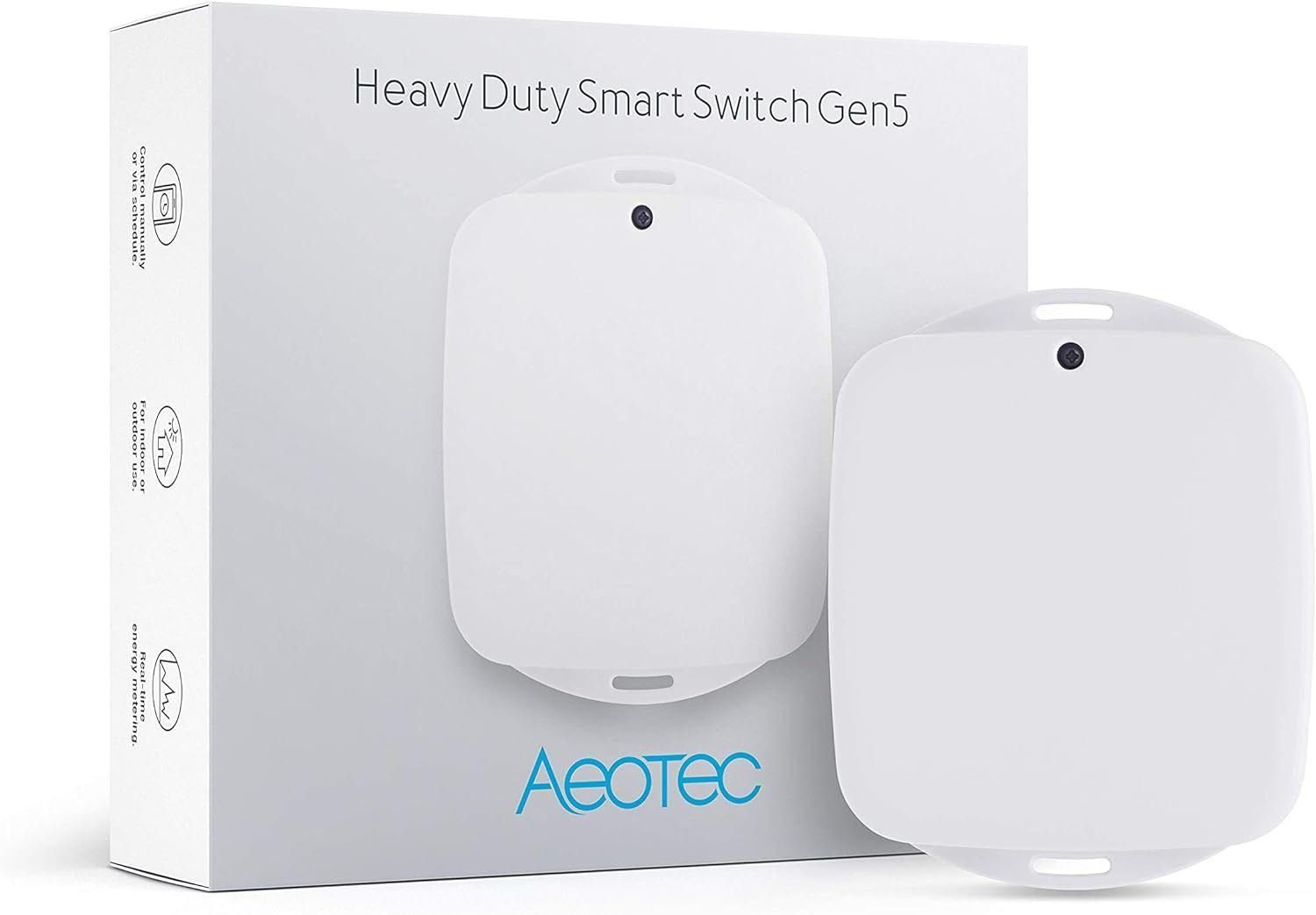 Aeotec Heavy Duty Smart Switch, Z-Wave Plus Home Security ON/OFF controller, 40 amps record electricity consumption Aeotec Heavy Duty Smart Switch, Z-Wave Plus Home Security ON/OFF controller, 40 amps record electricity consumption