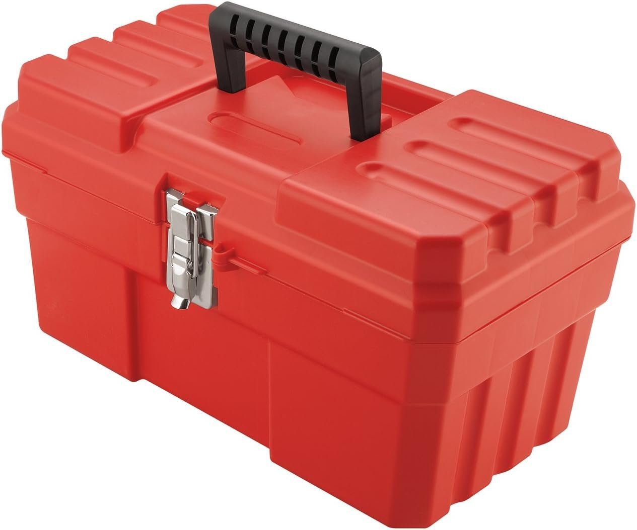 Akro-Mils 09514 ProBox Plastic Toolbox with Removable Tray for Tools, Hobby or Craft Storage, 14-Inch x 8-Inch x 8-Inch, Red Akro-Mils 09514 ProBox Plastic Toolbox with Removable Tray for Tools, Hobby or Craft Storage, 14-Inch x 8-Inch x 8-Inch, Red