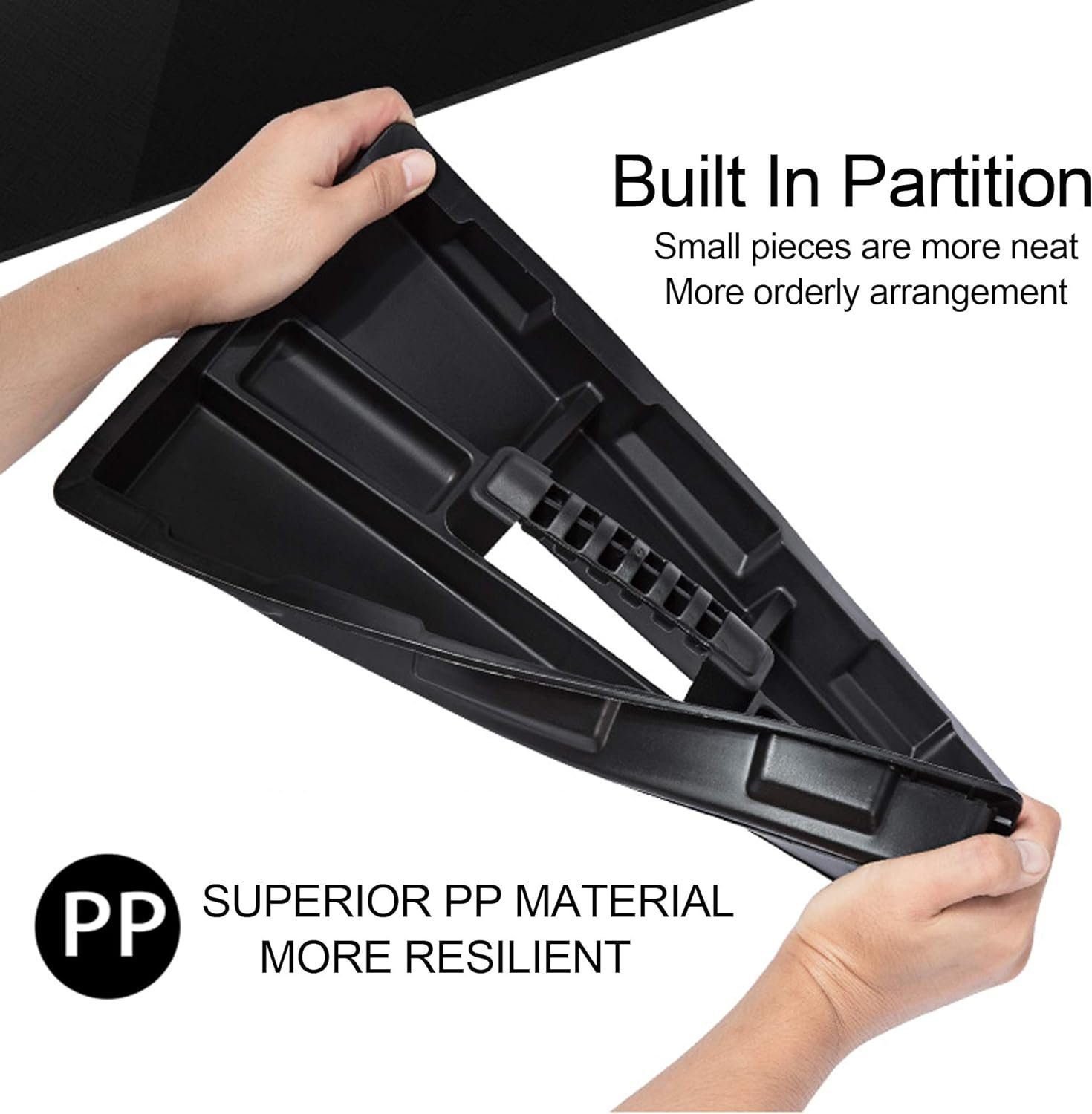 Anyyion 16.5-Inch Tool Box - Portable Lockable Storage, Stainless Steel Plastic Construction - Removable Tray, Toolbox Organizer Truly Strong and Durable Anyyion 16.5-Inch Tool Box - Portable Lockable Storage, Stainless Steel Plastic Construction - Removable Tray, Toolbox Organizer Truly Strong and Durable