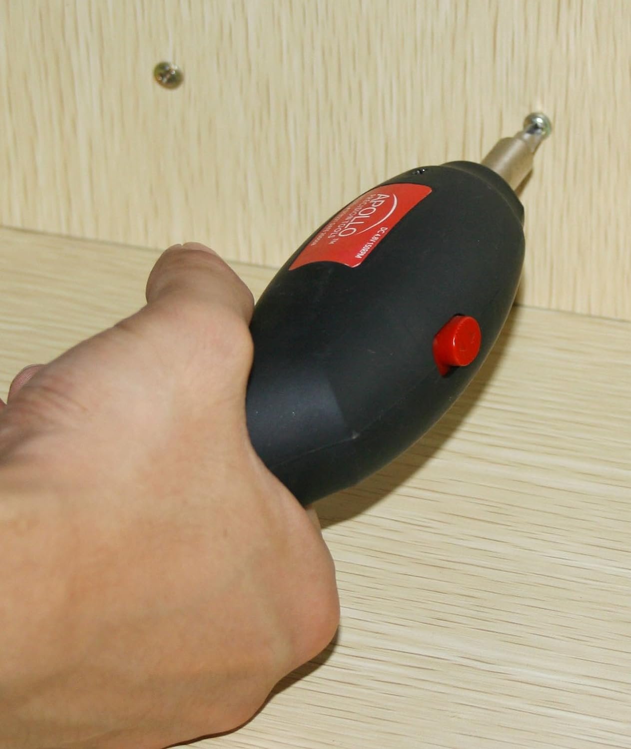 Apollo Tools 144 Piece Household Tool Set with Convenient Cordless Screwdriver and Most Used Tools in Sturdy Carrying Case for Home Repairs, DIY and Crafts - Red - DT8422 Apollo Tools 144 Piece Household Tool Set with Convenient Cordless Screwdriver and Most Used Tools in Sturdy Carrying Case for Home Repairs, DIY and Crafts - Red - DT8422