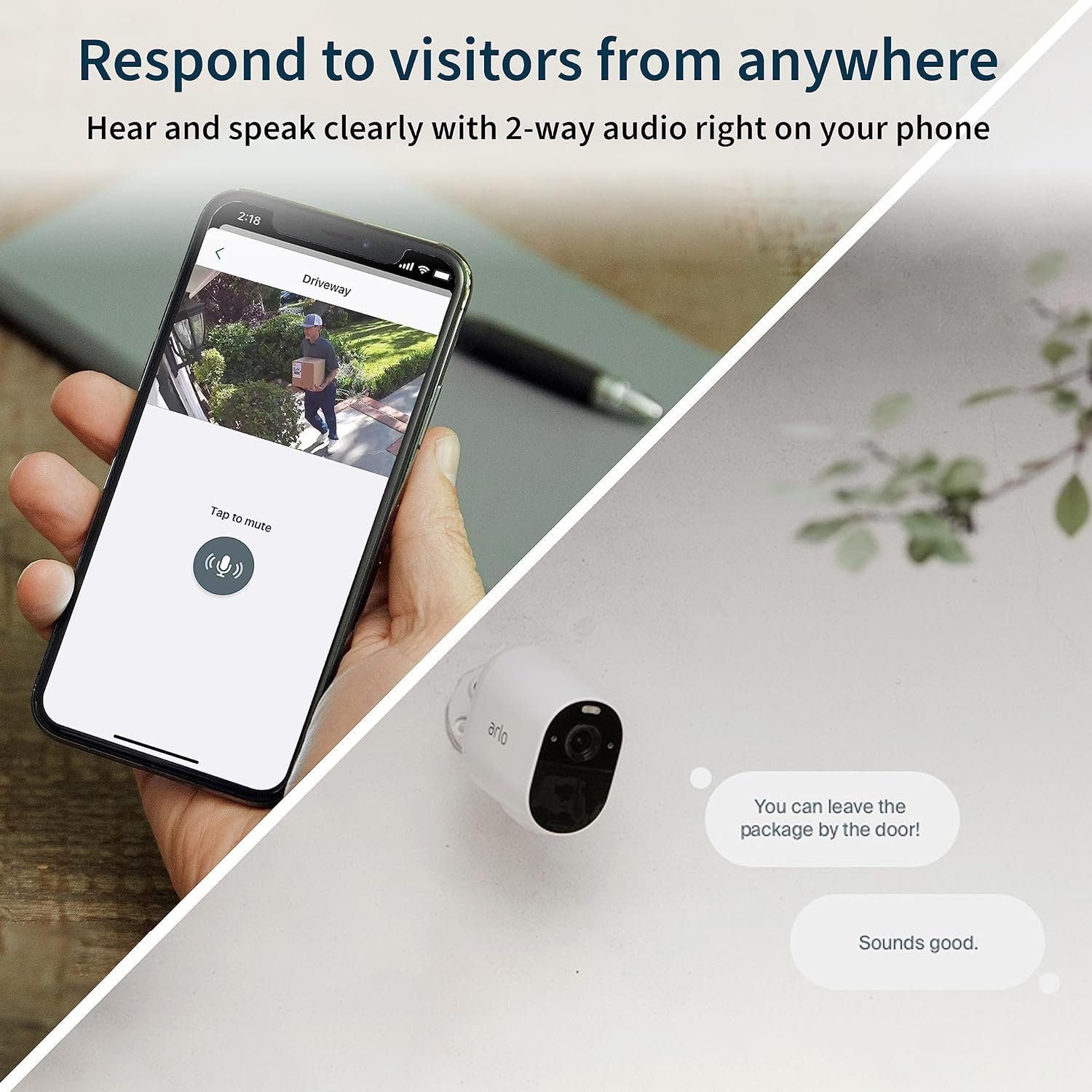 Arlo Essential Spotlight Camera - 2 Count (Pack of 1) Wireless Security, 1080p Video, Color Night Vision, Way Audio, Wire-Free, Direct to WiFi No Hub Needed, Compatible with Alexa, White, VMC2230 Arlo Essential Spotlight Camera - 2 Count (Pack of 1) Wireless Security, 1080p Video, Color Night Vision, Way Audio, Wire-Free, Direct to WiFi No Hub Needed, Compatible with Alexa, White, VMC2230