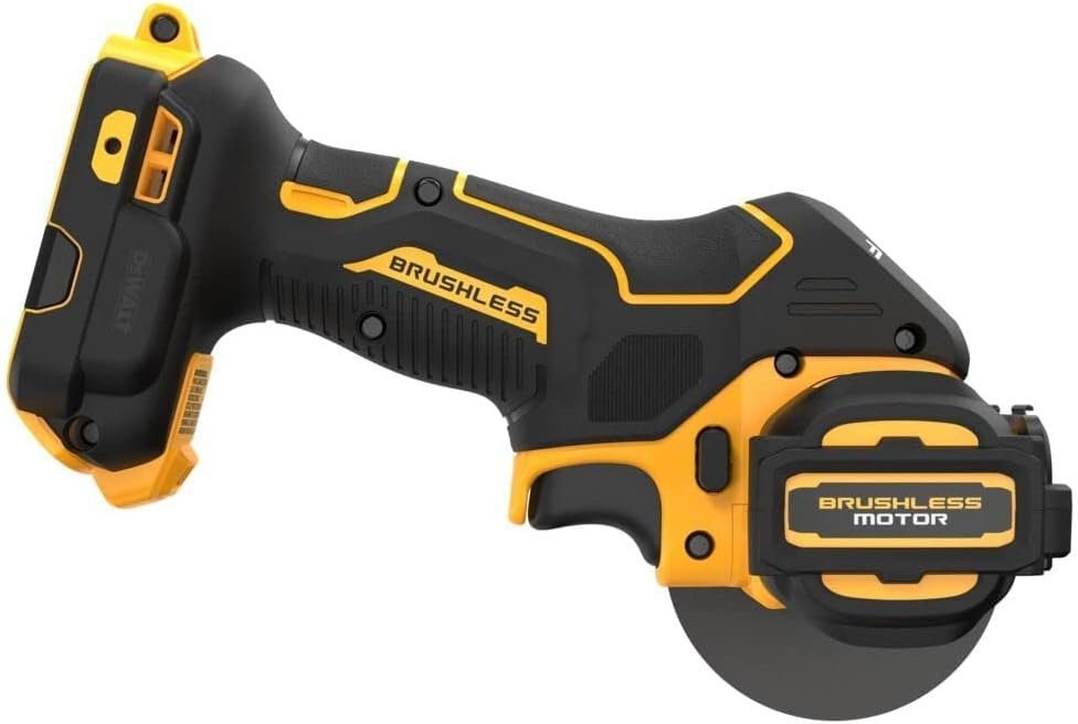 DEWALT 20V MAX Cut Off Tool, 3 in 1, Brushless, Power Through Difficult Materials, Connected LED Work Light, Bare Tool Only (DCS438B)