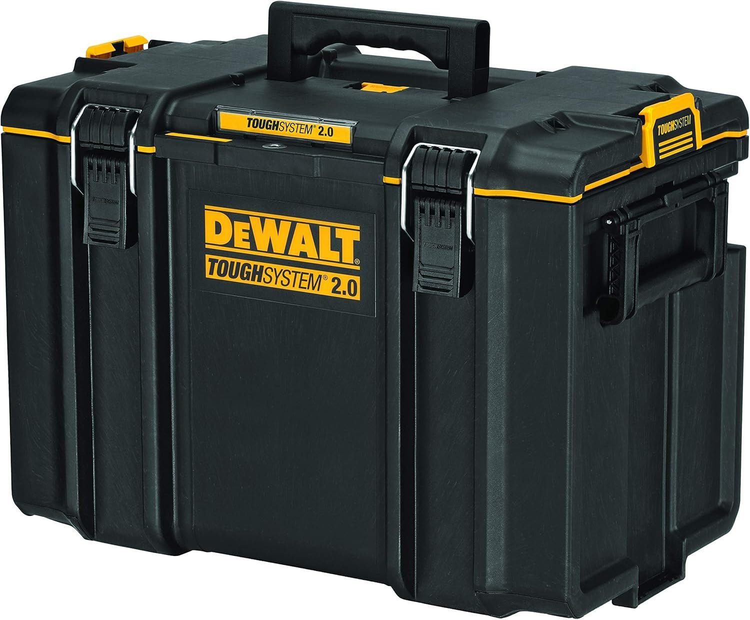 DEWALT TOUGHSYSTEM 2.0, Extra Large Tool Box, 22 in., 123 lbs. Capacity (DWST08400) DEWALT TOUGHSYSTEM 2.0, Extra Large Tool Box, 22 in., 123 lbs. Capacity (DWST08400)