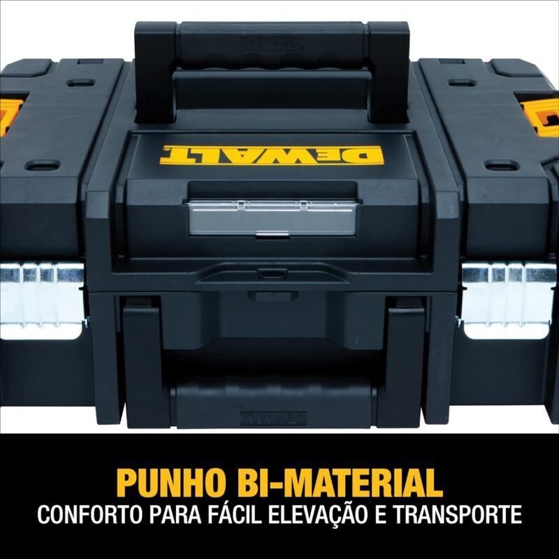 DEWALT TSTAK II Tool Box, 13 Inch, Flat Top, Holds Up To 66 lbs, Flexible Platforms for Stacking (DWST17807) DEWALT TSTAK II Tool Box, 13 Inch, Flat Top, Holds Up To 66 lbs, Flexible Platforms for Stacking (DWST17807)