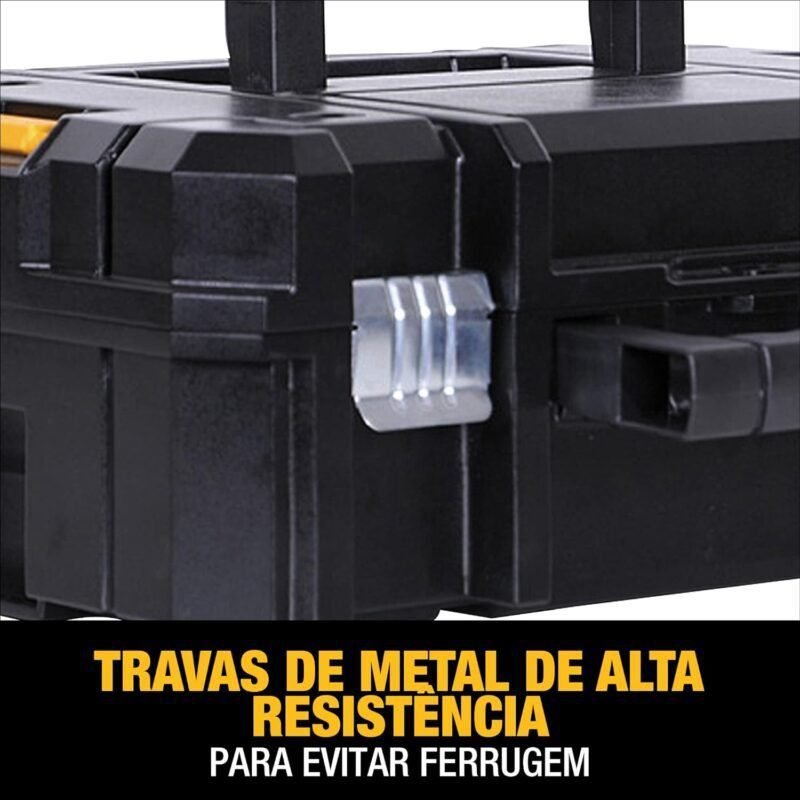 DEWALT TSTAK II Tool Box, 13 Inch, Flat Top, Holds Up To 66 lbs, Flexible Platforms for Stacking (DWST17807) DEWALT TSTAK II Tool Box, 13 Inch, Flat Top, Holds Up To 66 lbs, Flexible Platforms for Stacking (DWST17807)