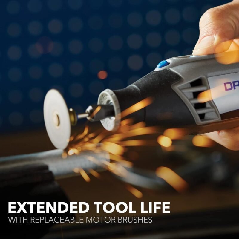 Dremel 4000-2/30 Variable Speed Rotary Tool Kit - Engraver, Polisher, and Sander- Perfect for Cutting, Detail Sanding, Engraving, Wood Carving, and Polishing- 2 Attachments 30 Accessories Dremel 4000-2/30 Variable Speed Rotary Tool Kit - Engraver, Polisher, and Sander- Perfect for Cutting, Detail Sanding, Engraving, Wood Carving, and Polishing- 2 Attachments 30 Accessories