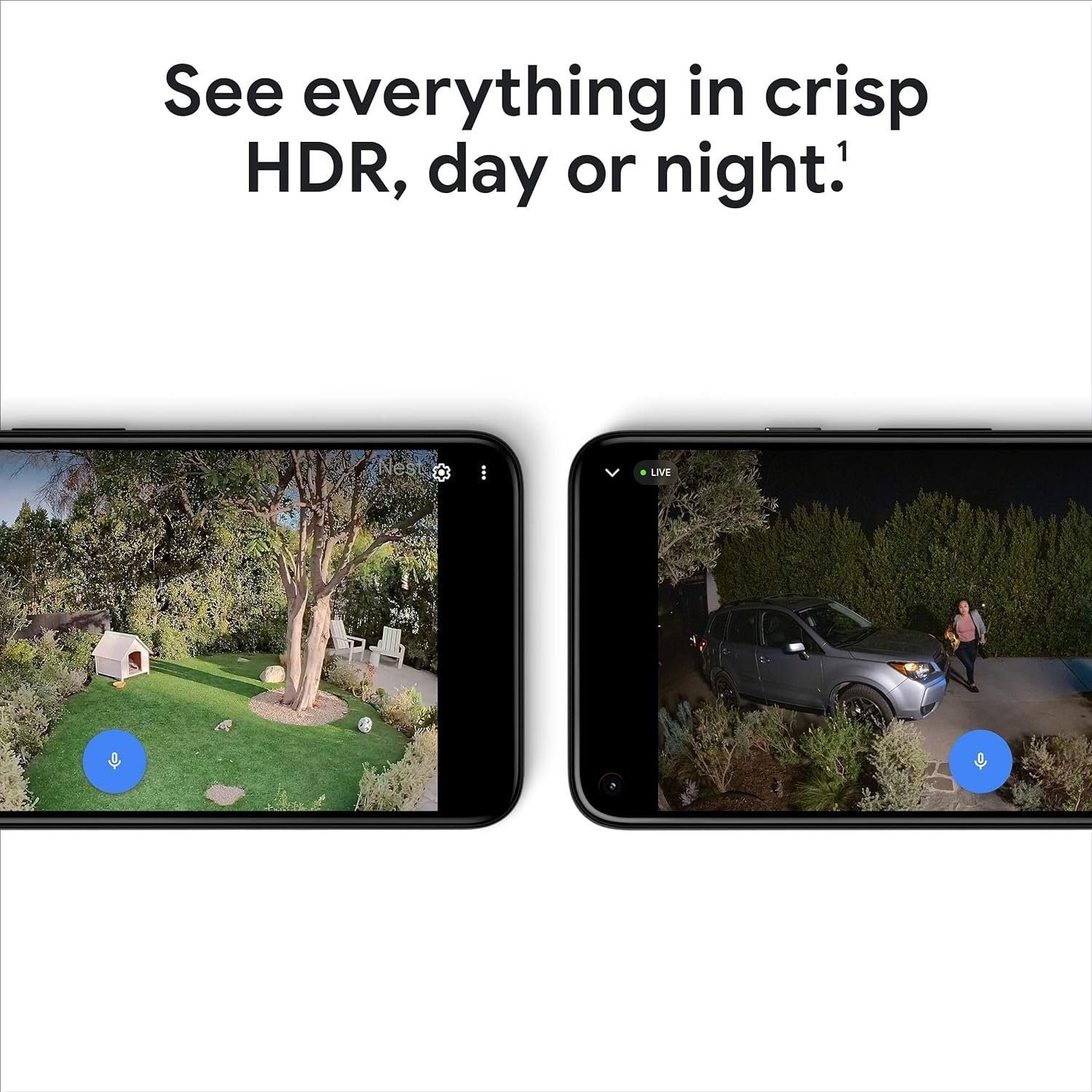 Google Nest Cam Outdoor or Indoor, Battery - 2nd Generation - 1 Pack Google Nest Cam Outdoor or Indoor, Battery - 2nd Generation - 1 Pack