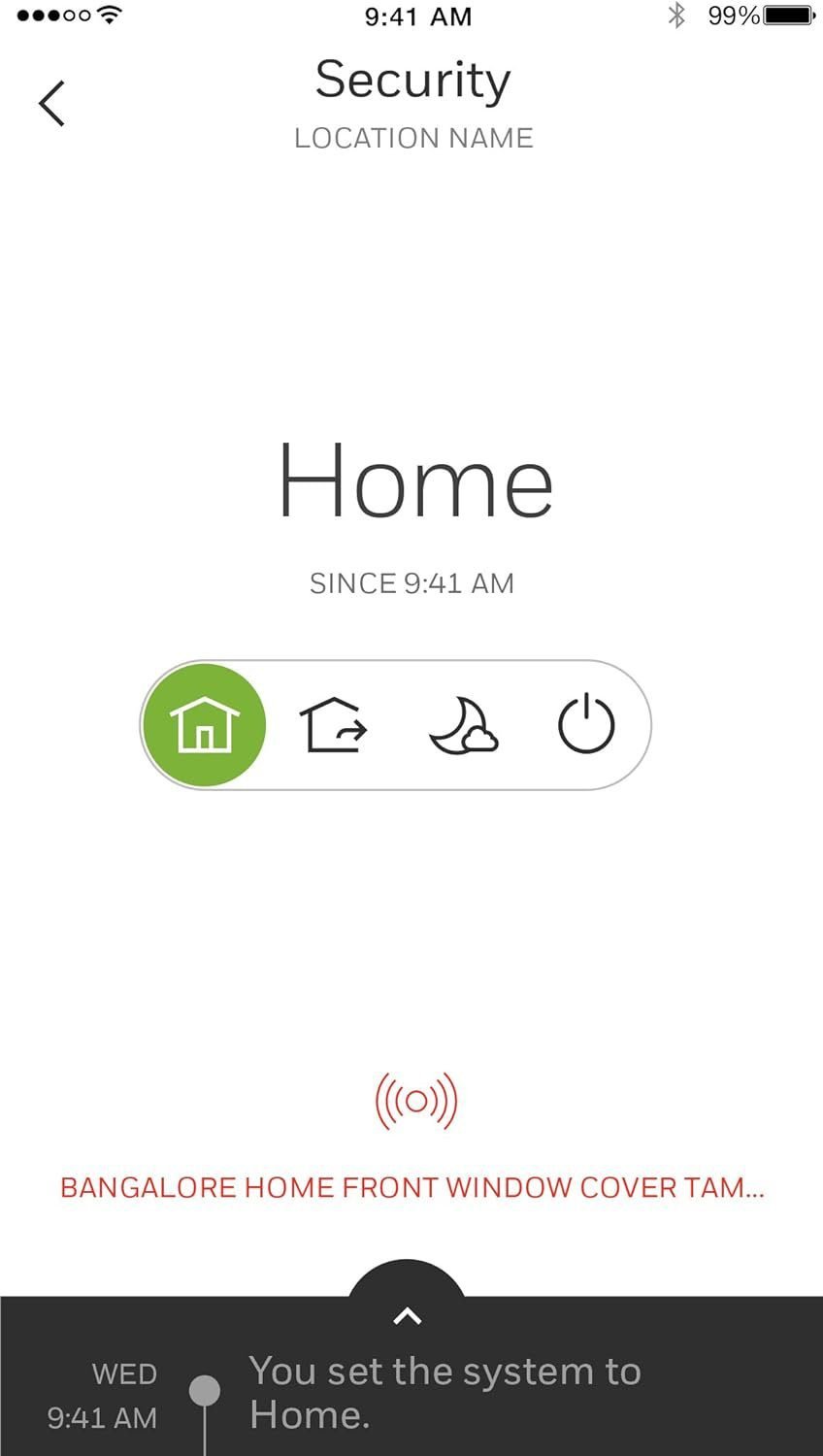 Honeywell Home RCHS5200WF Smart Home Security Base Station Honeywell Home RCHS5200WF Smart Home Security Base Station