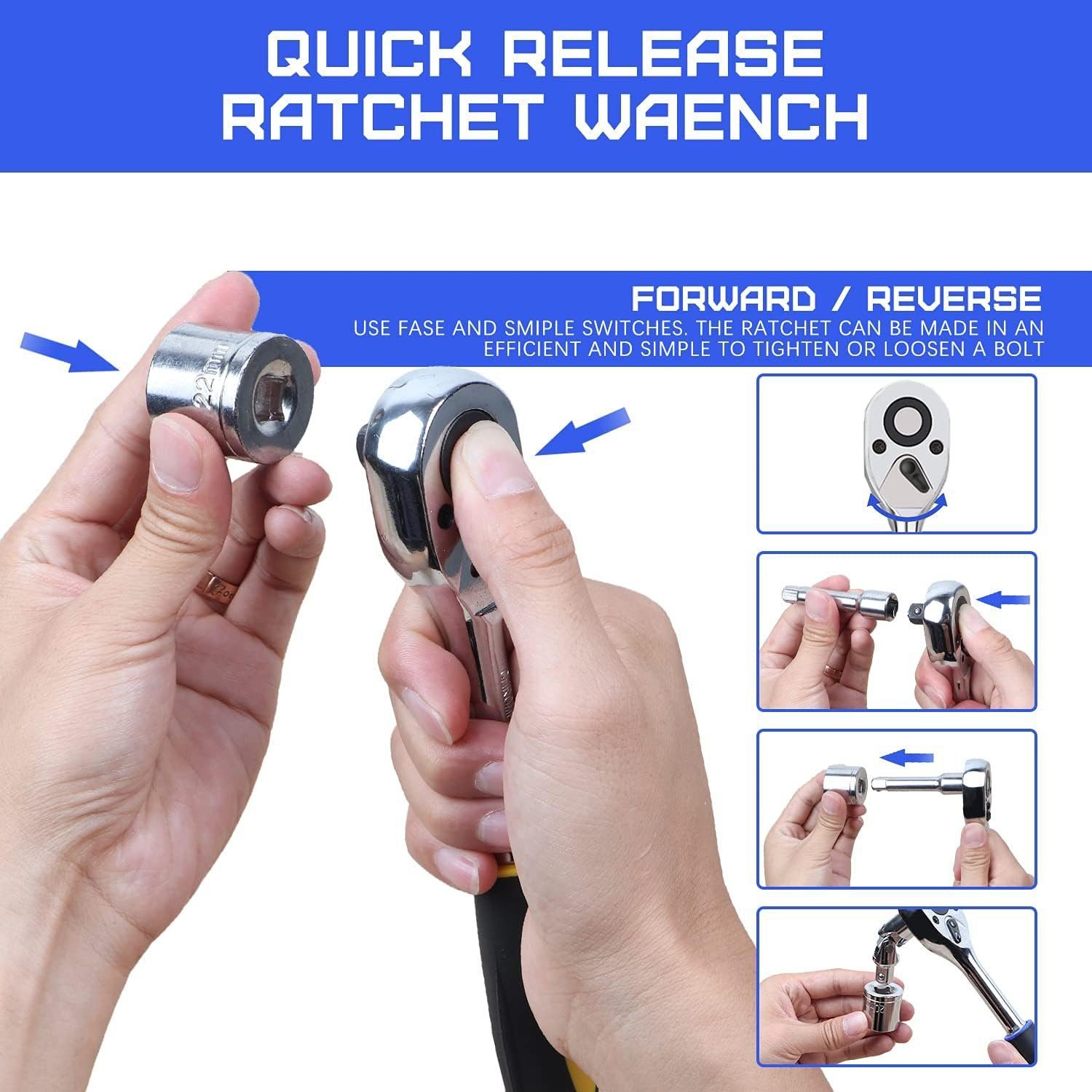 jar-owl Home Tool Kit Tool Set 146 Pieces Metric Household Hand Tool Kit，Auto Repair Tool Set with Portable Toolbox for Homeowner, Diyer, Handyman