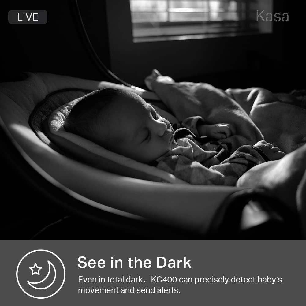 Kasa Smart Security Camera for Baby monitor, 1080p HD Indoor-Camera for Home Security with Motion Detection, Two-Way Audio, Night Vision, Cloud SD Card Storage, Works with Alexa Google Home (EC60) Kasa Smart Security Camera for Baby monitor, 1080p HD Indoor-Camera for Home Security with Motion Detection, Two-Way Audio, Night Vision, Cloud SD Card Storage, Works with Alexa Google Home (EC60)