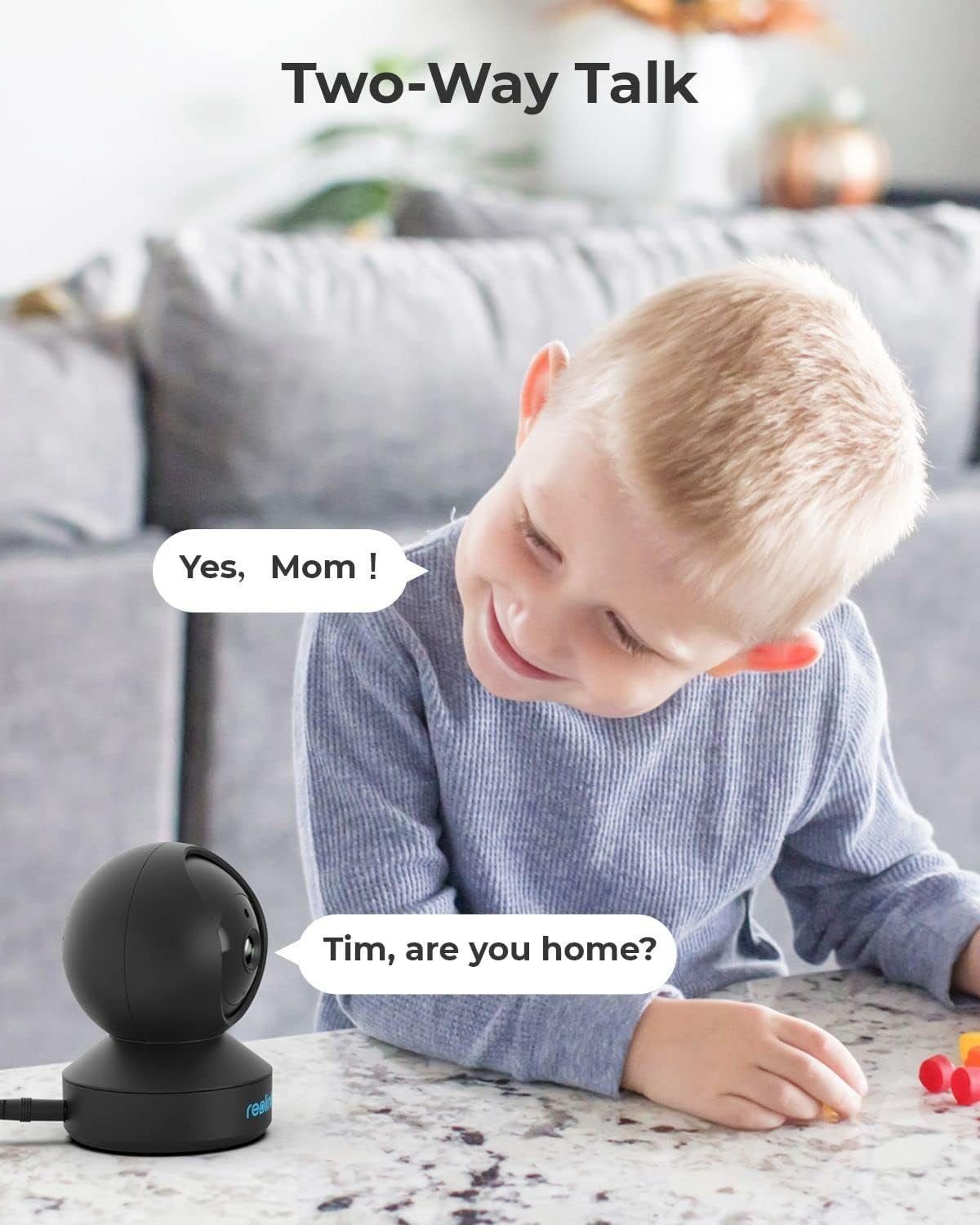 REOLINK 4MP Indoor Security Camera, E1 Pro Plug-in Pet Camera Support 2.4/5 GHz WiFi, 360 Degree Baby/Dog Monitor with Auto Tracking, Person/Pet Detection, Night Vision, 2 Way Audio, Local Storage REOLINK 4MP Indoor Security Camera, E1 Pro Plug-in Pet Camera Support 2.4/5 GHz WiFi, 360 Degree Baby/Dog Monitor with Auto Tracking, Person/Pet Detection, Night Vision, 2 Way Audio, Local Storage