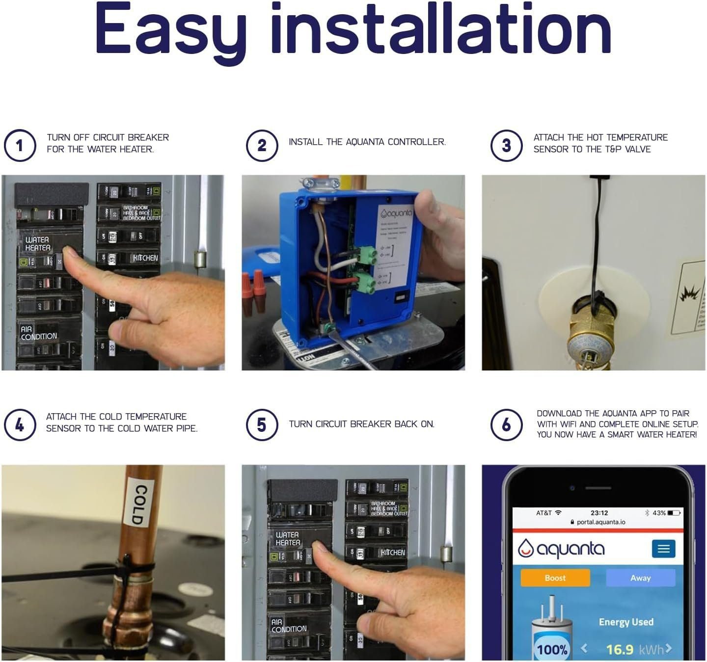 Smart Water Heater Timer. Heat Water When You Need It, When You Don’t. Fast Installation, Easy to Use, for Gas Water Heaters Only. Smart Water Heater Timer. Heat Water When You Need It, When You Don’t. Fast Installation, Easy to Use, for Gas Water Heaters Only.