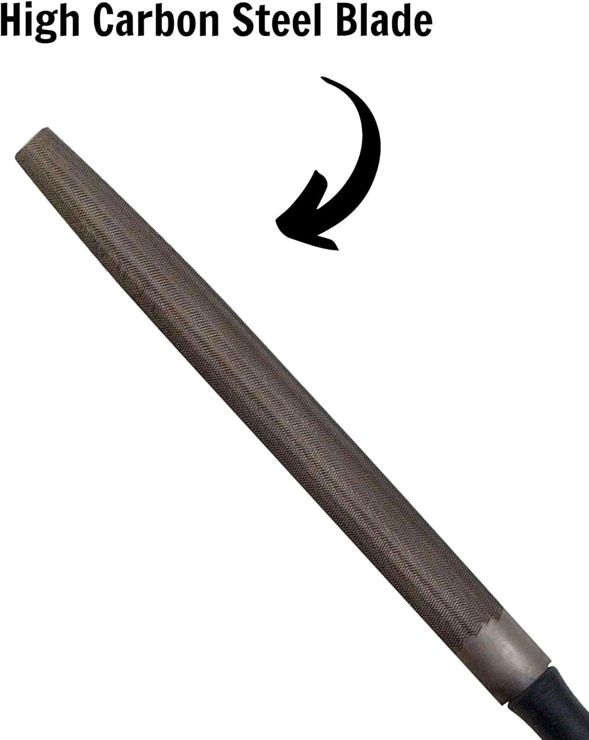 Teng Tools 10 Inch Half Round Type 2nd Cut Hand File With Comfortable Handle - FLHR10, Silver Teng Tools 10 Inch Half Round Type 2nd Cut Hand File With Comfortable Handle - FLHR10, Silver