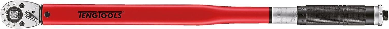 Teng Tools 1/2 Inch Drive Torque Wrench Bi Directional 30-150ft-lb - 1292UAGER