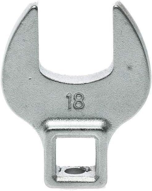 Teng Tools 19MM 3/8 Inch Drive Metric Open Ended Chrome Vanadium Crow Foot Wrench - M386519-C Teng Tools 19MM 3/8 Inch Drive Metric Open Ended Chrome Vanadium Crow Foot Wrench - M386519-C