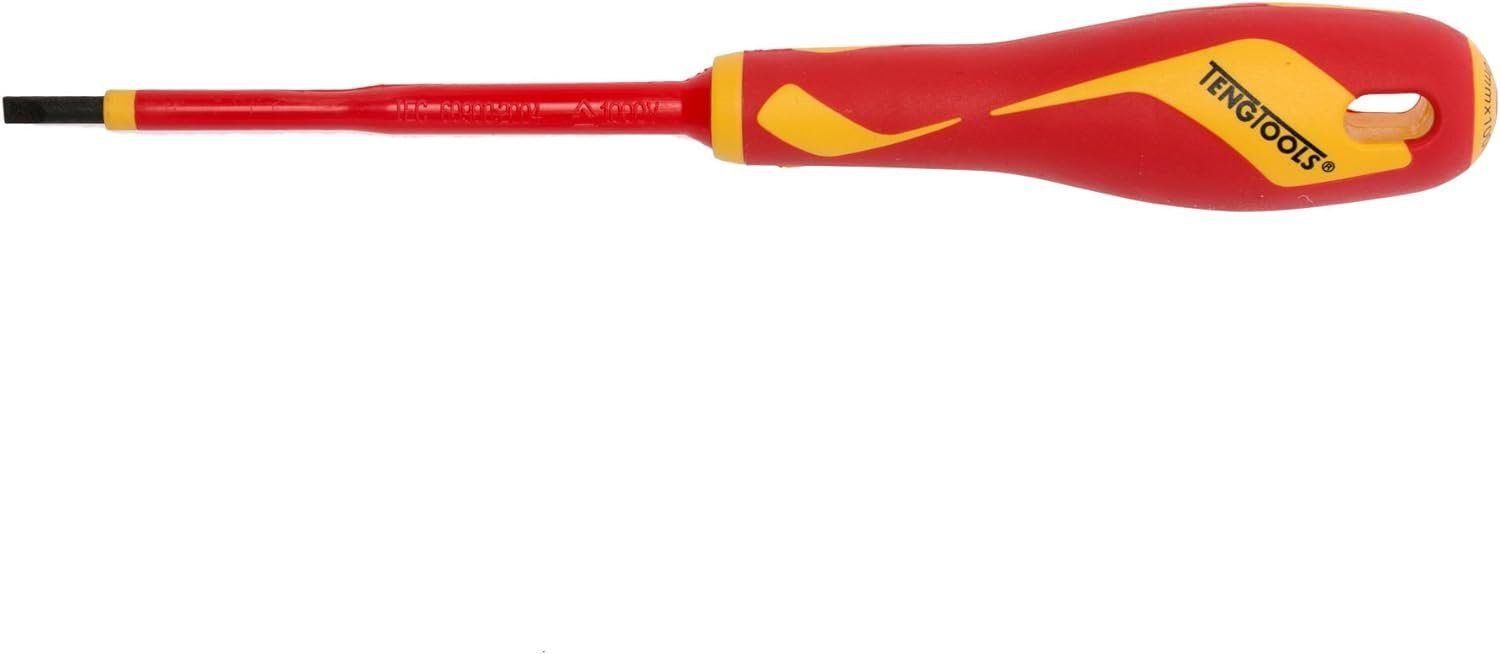 Teng Tools 2.5mm x 75mm 1000 Volt Insulated Flat Type Screwdriver - MDV820N Teng Tools 2.5mm x 75mm 1000 Volt Insulated Flat Type Screwdriver - MDV820N