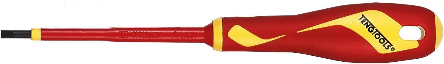 Teng Tools 2.5mm x 75mm 1000 Volt Insulated Flat Type Screwdriver - MDV820N Teng Tools 2.5mm x 75mm 1000 Volt Insulated Flat Type Screwdriver - MDV820N