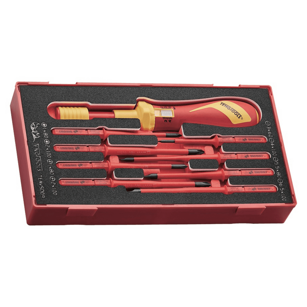 Teng Tools 29 Piece 1000 Volt Insulated Screwdriver Plier Electricians Portable EVA Foam Tool Kit Review Teng Tools 29 Piece 1000 Volt Insulated Screwdriver Plier Electricians Portable EVA Foam Tool Kit Review