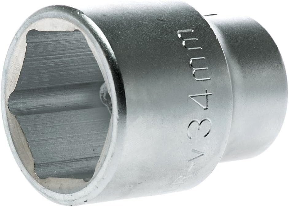 Teng Tools 38MM 3/4 Inch Drive 6 Point Metric Shallow Chrome Vanadium Socket | Mechanic Tool | Hand Tool - M3405386-C Teng Tools 38MM 3/4 Inch Drive 6 Point Metric Shallow Chrome Vanadium Socket | Mechanic Tool | Hand Tool - M3405386-C