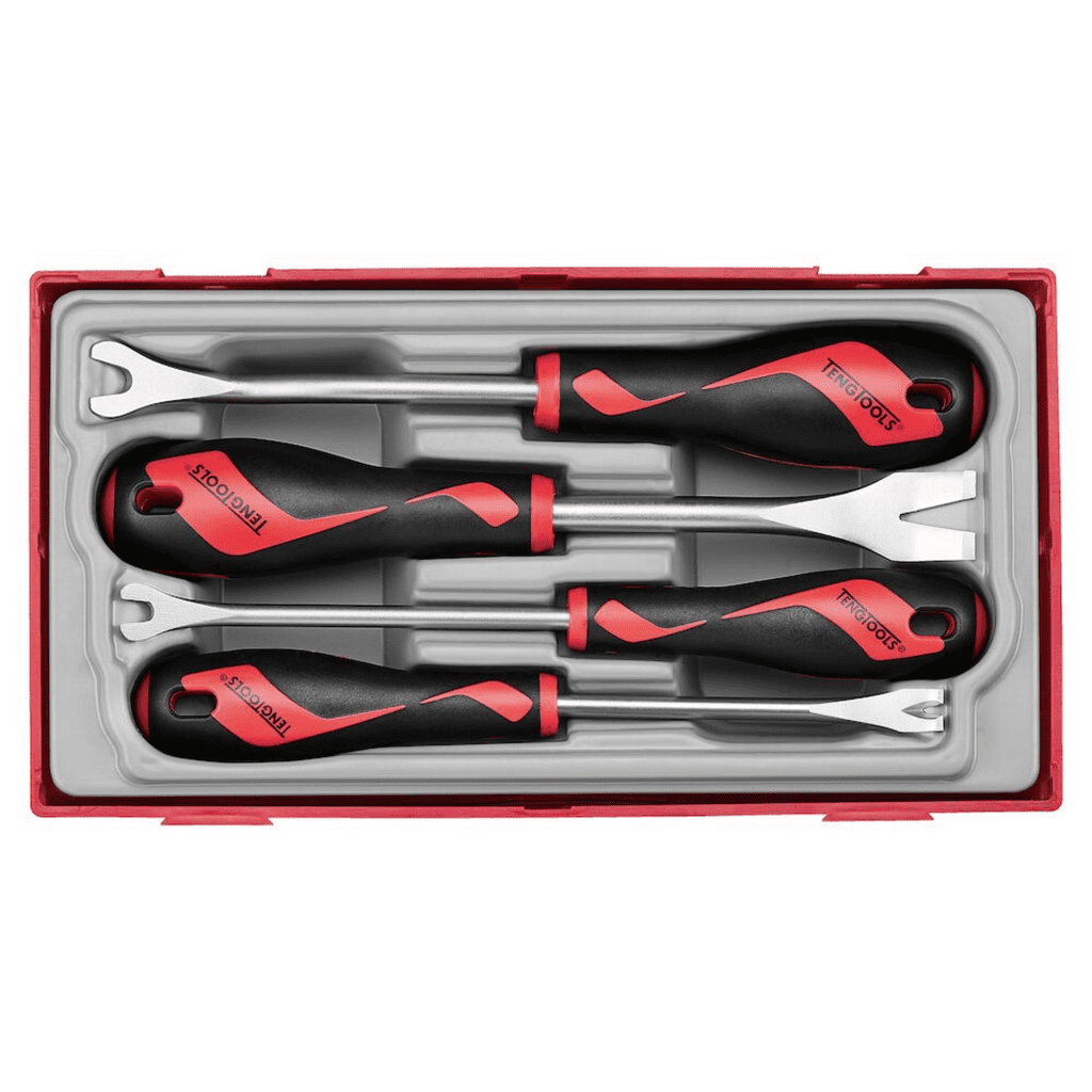 Teng Tools 4-Piece Auto Clip, Fastener, and Trim Panel Remover Tool Tray Review Teng Tools 4-Piece Auto Clip, Fastener, and Trim Panel Remover Tool Tray Review