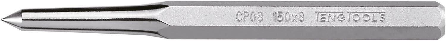 Teng Tools 5 x 150mm Specialist Hardened Steel Centre Punch - CP05 Teng Tools 5 x 150mm Specialist Hardened Steel Centre Punch - CP05