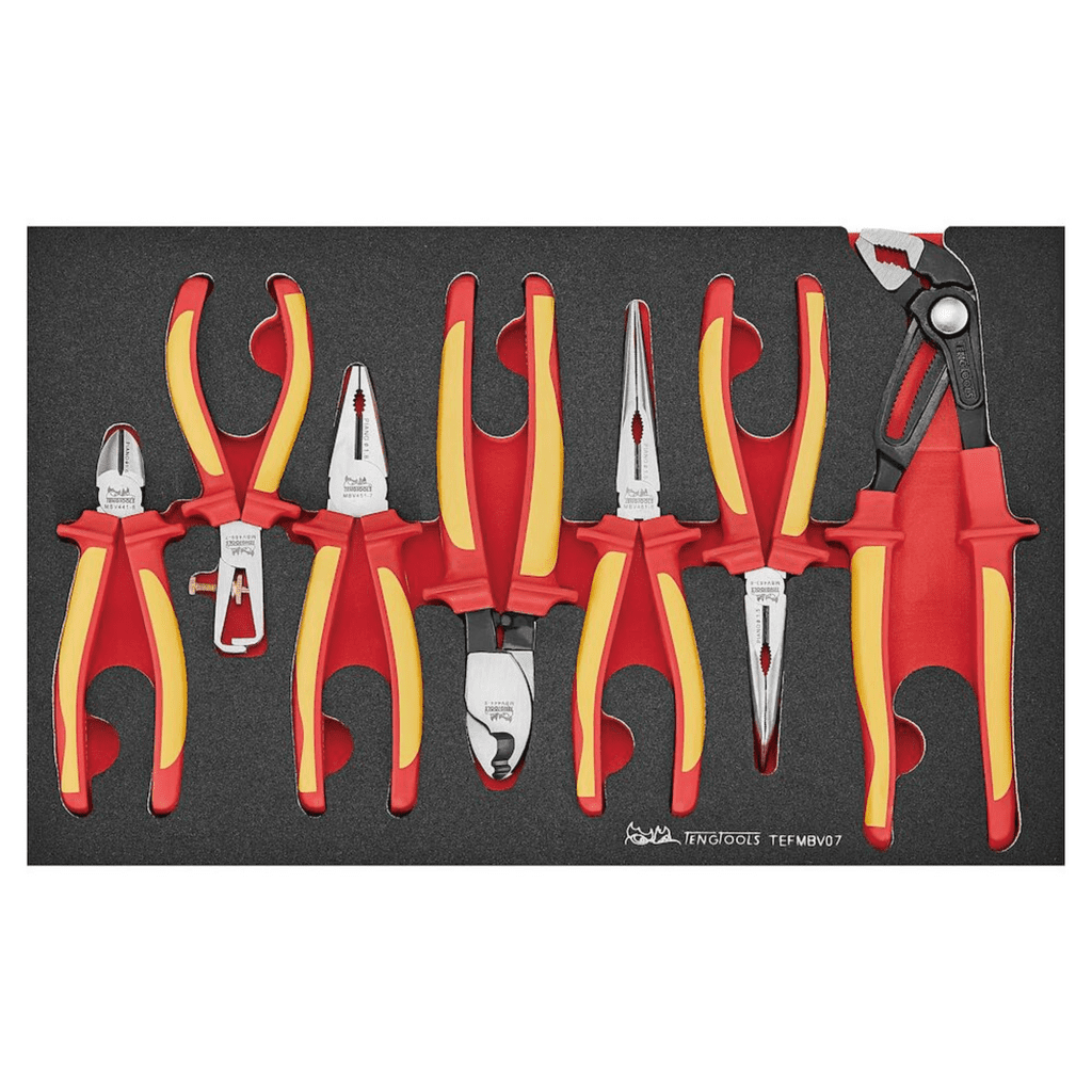 Teng Tools 7 Piece 1000 Volt Insulated Mixed Plier Review Teng Tools 7 Piece 1000 Volt Insulated Mixed Plier Review