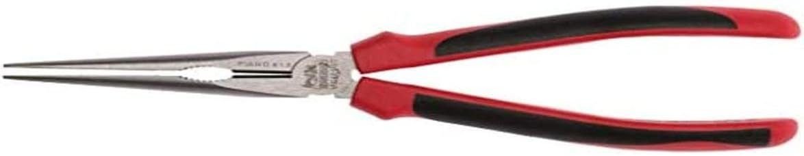 Teng Tools 8 Inch TPR Grip Long Nose Long Reach Pliers - MB461-8T, Chrome,Steel Teng Tools 8 Inch TPR Grip Long Nose Long Reach Pliers - MB461-8T, Chrome,Steel