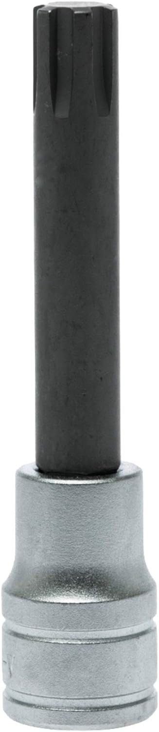 Teng Tools M10 1/2 Inch Drive Ribe Multi Spline Chrome Vanadium Socket | Mechanic Tool | Hand Tool - M122710-C Teng Tools M10 1/2 Inch Drive Ribe Multi Spline Chrome Vanadium Socket | Mechanic Tool | Hand Tool - M122710-C