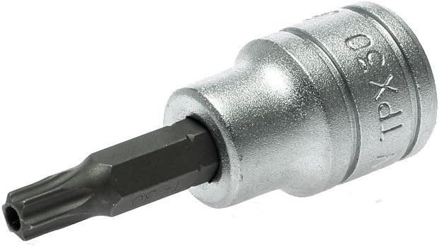 Teng Tools TPX30 3/8 Inch Drive Tamper Proof Torx TPX Chrome Vanadium Socket | Mechanic Tool | Hand Tool - M381230-C Teng Tools TPX30 3/8 Inch Drive Tamper Proof Torx TPX Chrome Vanadium Socket | Mechanic Tool | Hand Tool - M381230-C