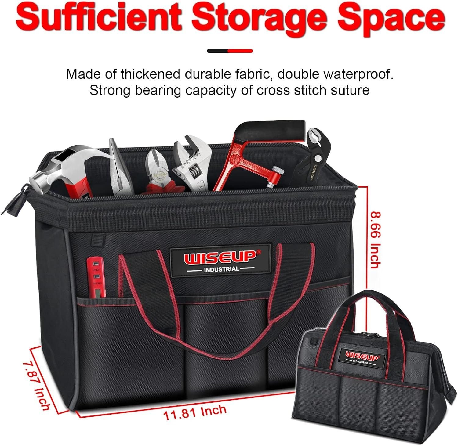 Tool Set for Men and Women Heavy Duty,Household Basic Tool Kit for Home Repairing,DIY,Woodworking with 10-Inch Wide Mouth Open Storage Bag Warm House Gift Tool Set for Men and Women Heavy Duty,Household Basic Tool Kit for Home Repairing,DIY,Woodworking with 10-Inch Wide Mouth Open Storage Bag Warm House Gift