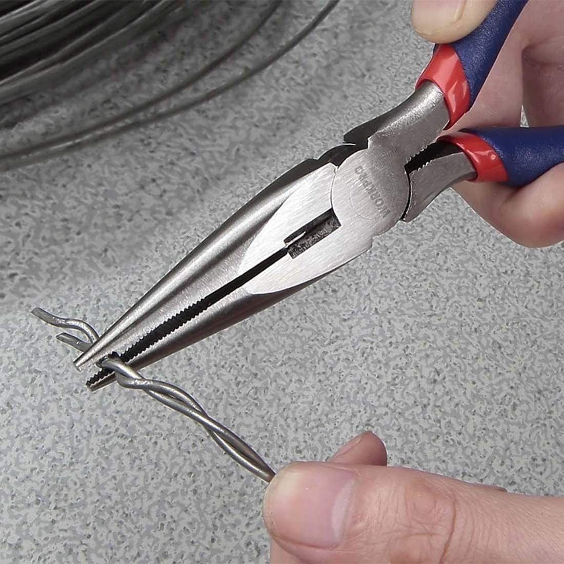 WORKPRO Home Tool Kit, 100 Piece Kitchen Drawer Household Hand Tool Set with Easy Carrying Pouch WORKPRO Home Tool Kit, 100 Piece Kitchen Drawer Household Hand Tool Set with Easy Carrying Pouch