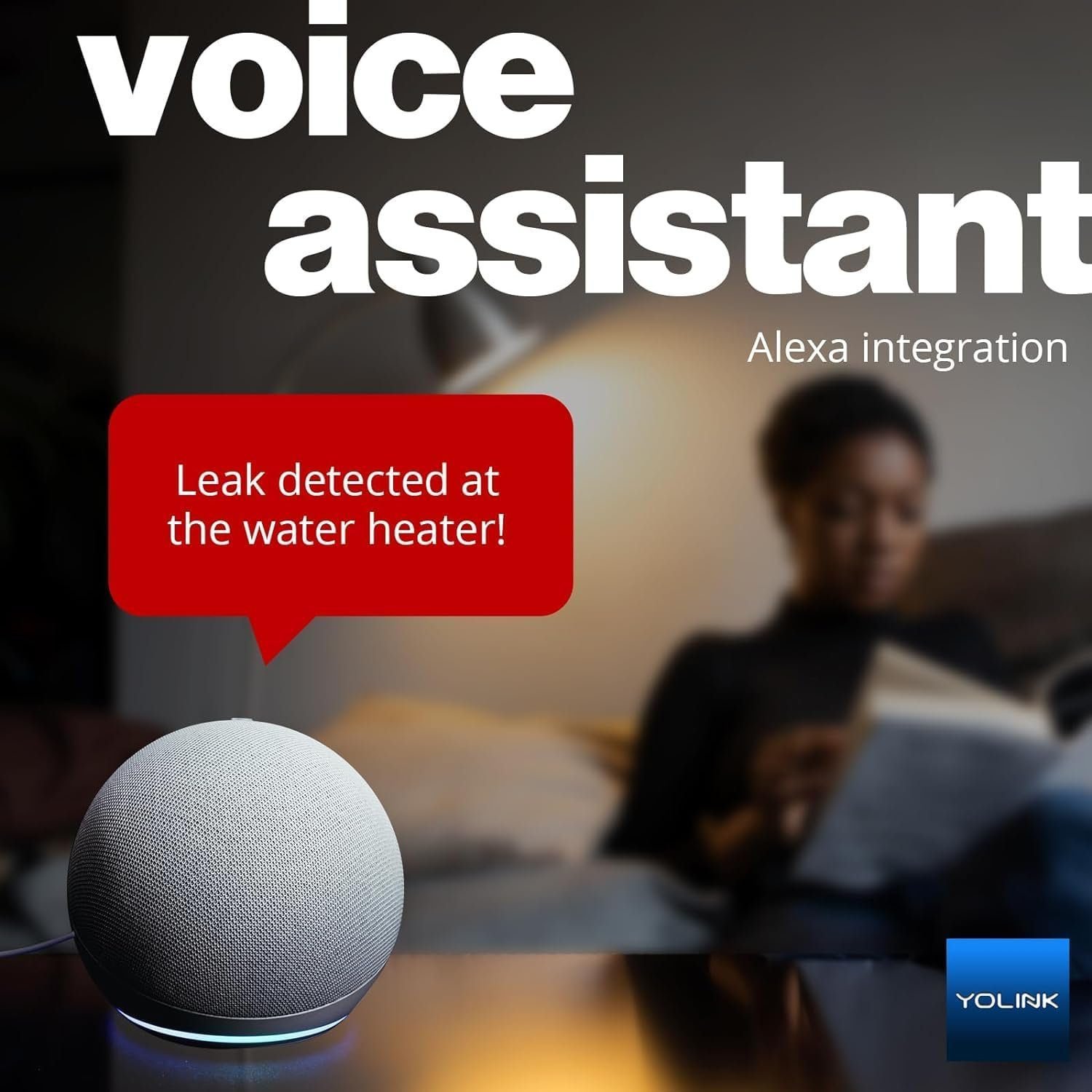 YoLink Smart Home Starter Kit: Hub Water Leak Sensor 4-Pack, SMS/Text, Email Push Notifications, LoRa Up to 1/4 Mile Open-Air Range, w/Alexa, IFTTT, Home Assistant YoLink Smart Home Starter Kit: Hub Water Leak Sensor 4-Pack, SMS/Text, Email Push Notifications, LoRa Up to 1/4 Mile Open-Air Range, w/Alexa, IFTTT, Home Assistant