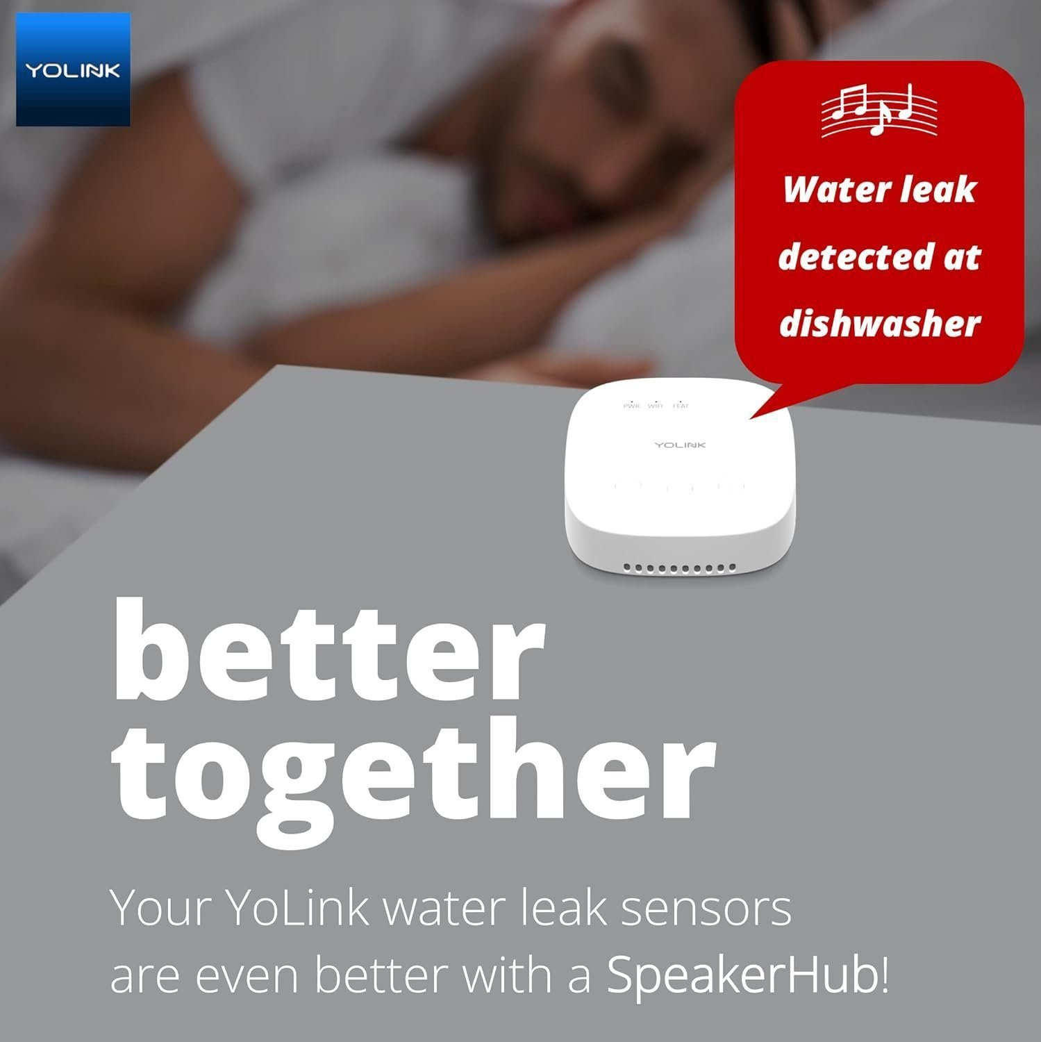 YoLink Water Leak Sensor 3-Pack, LoRa Up to 1/4 Mile Open-Air Range Smart Water Leak Flood Detector, SMS/Text, Email Push Notifications, w/Alexa, IFTTT, Home Assistant - YoLink Hub Required YoLink Water Leak Sensor 3-Pack, LoRa Up to 1/4 Mile Open-Air Range Smart Water Leak Flood Detector, SMS/Text, Email Push Notifications, w/Alexa, IFTTT, Home Assistant - YoLink Hub Required