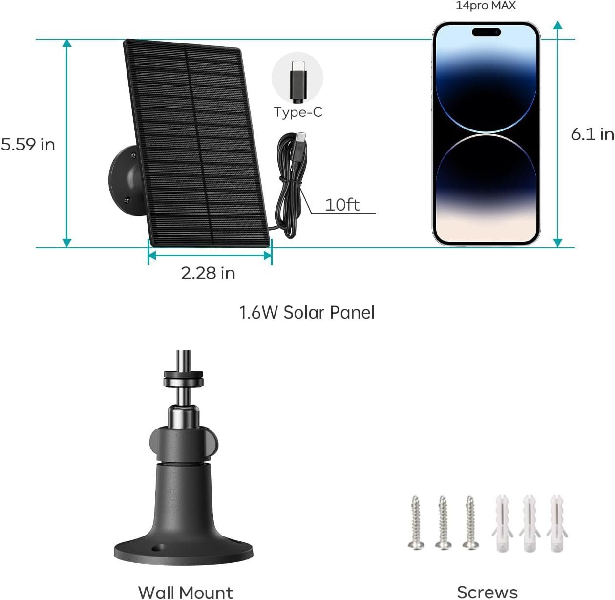 ZUMIMALL Security Cameras Wireless Outdoor with Magnetic Mount, 2.4G WiFi Outdoor  Indoor Battery Powered Camera for Home Security, 2K Color Night Vision/Siren/AI Detection/Cloud/SD(Type C Port)